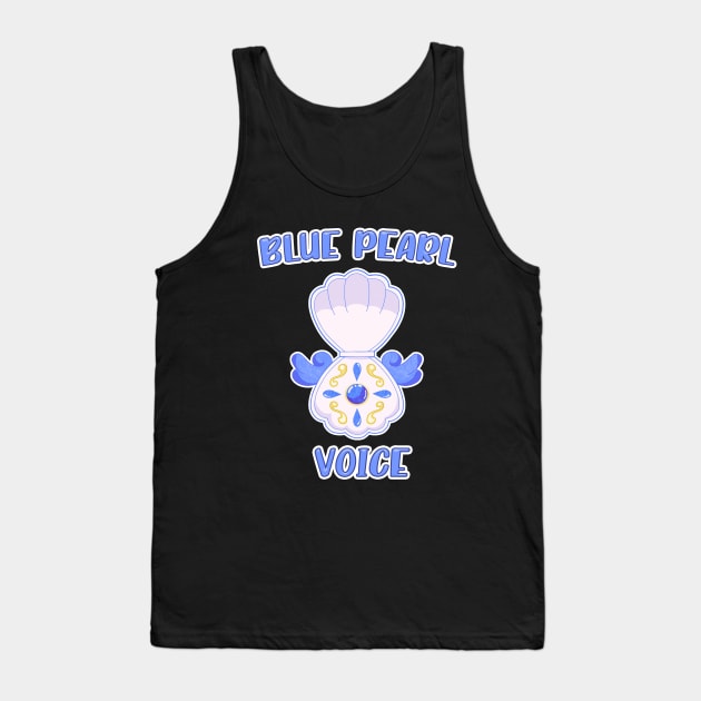 Blue Pearl Voice Tank Top by Kiroiharu